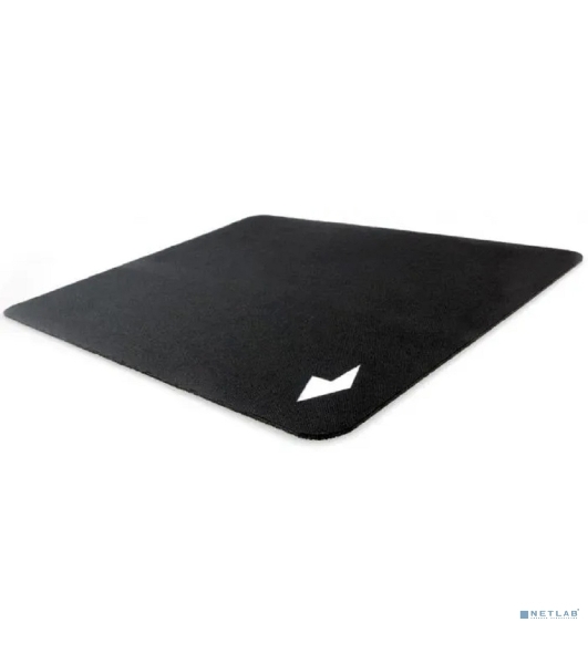 Коврик для мыши Gembird MP-BLACK-S, черный, 220х180х2мм, ткань/резина, пакет