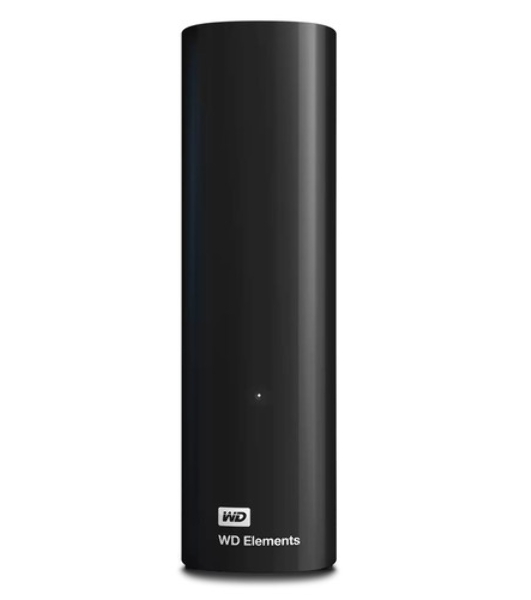 Внешний жесткий диск 24TB Western Digital WDBWLG0240HBK-EESN Elements Desktop, 3.5', USB 3.0, Черный