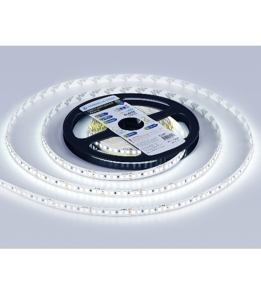 Светодиодная лента Ambrella light GS1313 2835 180Led/ 14.4W m/ 12V IP20 6500K/ 5000*10*1.2mm (2 конт.)