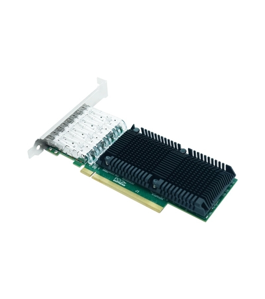 Сетевая карта LR-Link LRES1023PF-4SFP28 PCIe 4.0 x16, Intel E810, 4*SFP28 10/25G NIC Card (303738)