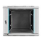 Шкаф телекоммуникационный 19' настенный 9U ExeGate EC-WM-9U.600.G.GREY (19', 9U, 600x600x500мм (ШхГхВ), передняя дверь закаленное стекло, съемные боковые панели, пыле- и влагозащита IP23, светло-серый RAL 7035), фото12