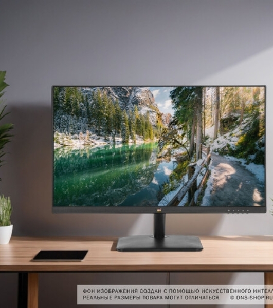 Монитор 23.8' ViewSonic VA2432-MHD-3 IPS 1920x1080, 75 Гц, 4 мс, 16:9, 250 кд/м², VGA, HDMI 1.4, DP 1.2, 3.5 Jack, динамики (2x2 Вт), черный