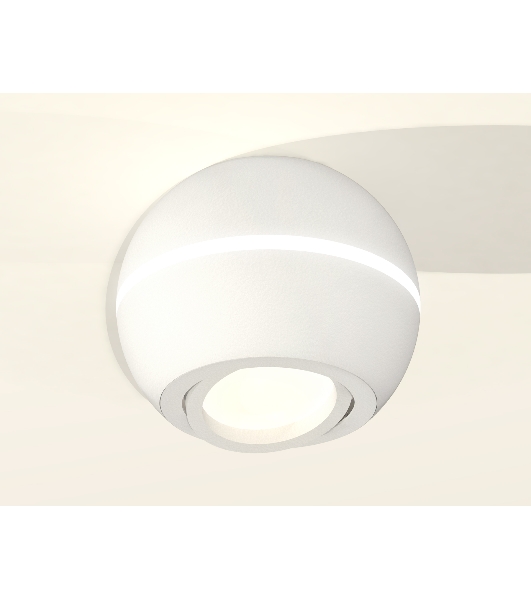 Светильник Ambrella Light XS1101020 SWH белый песок MR16 GU5.3 LED 3W 4200K (C1101, N7001)
