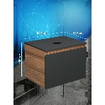 Тумба подвесная под раковину Bau Dream Blackwood 60, 1 ящик графит, фото3