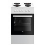 Плита электрическая Beko FFSS56000W белый, конфорок 4 шт, духовка 60 л, 50 см x 85 см x 60 см, фото2