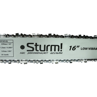 Электрическая цепная пила Sturm! CC2016P 2000Вт дл.шины:16' (40cm)