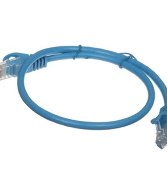 Патч-корд ACD-LPU5E-50L сat.5e UTP 24AWG 4Pair, 7/0.18мм CCA синий, 5.0м