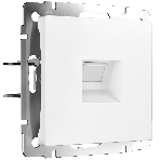 Розетка Ethernet RJ-45 (белый матовый), фото 1