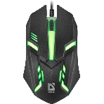 Мышь проводная Defender Hit MB-550 черный, 1600 dpi, USB, кнопки - 4, фото21