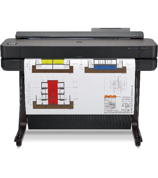 Плоттер струйный HP Designjet T650 (5HB10A), A0, 36', цветной, 914 мм, 2400x1200 dpi, USB, Gigabit Ethernet, WiFi