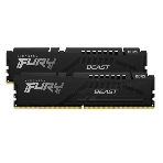 Оперативная память Kingston Fury Beast, DDR5, 16GB (2x8GB), 5200MHz, CL40, DIMM, радиатор, черный, фото5