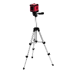 Лазерный уровень MTX XQB GREEN Pro SET, 20 м, зеленый луч, батарейки, штатив, фото16
