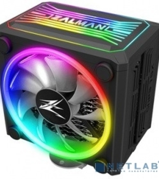 Кулер ZALMAN CNPS16X Black, 120мм RGb FAN, 4 HEAT PIPES, 4-PIN PWM, 1350-2700 RPM, 20-32DBA, LONG LIFE BEARING, FULL SOCKET SUPPORT