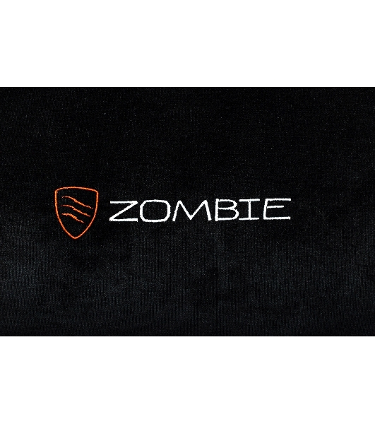 Кресло Zombie Ghost Fabric черный Light-20, ткань (велюр), подголовник