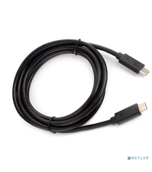 Кабель для зарядки ExeGate EX-CCP-USBC-CMCM-2M (USB Type Cm/Cm, 3A, 60W, 2м)