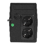 Источник бесперебойного питания ExeGate Smart LB-1000.LCD.AVR.2SH (1000VA/650W, LCD, AVR, 2*Schuko, батарея 12V 9Ah, черный), фото5