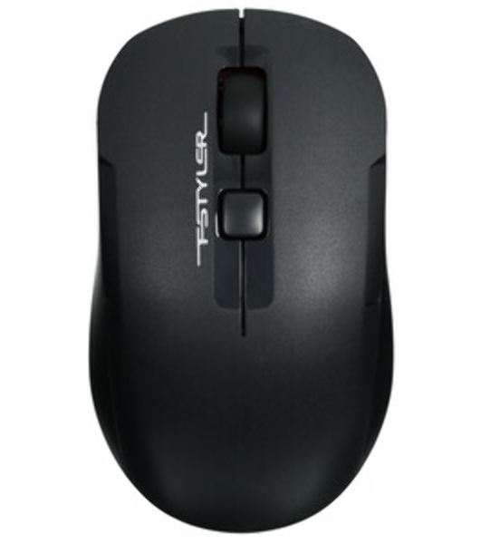 Мышь беспроводная A4Tech Fstyler FG16CS Air2 черный, 2000 dpi, радиоканал, USB, кнопки - 4
