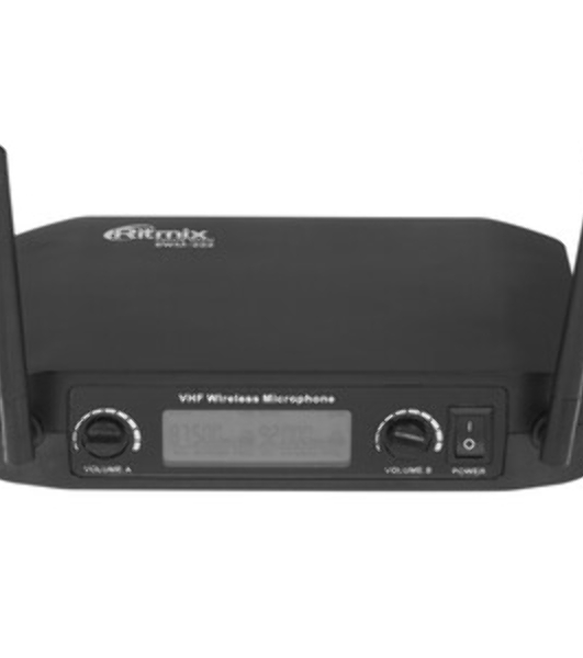 Микрофон Ritmix RWM-222 черный