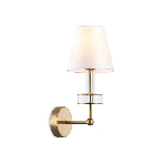 Настенный светильник Ambrella light LH71025 BS/WH латунь/белый E14 max 40W 210*150*355, фото8