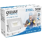 Прожектор светодиодный Gauss Elementary 30Вт 2100лм IP65 6500К бел., фото5