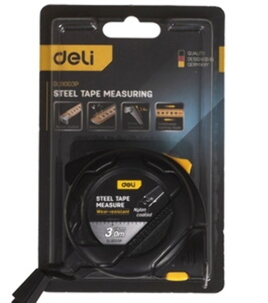 Рулетка Deli DL9003P 3мx16мм