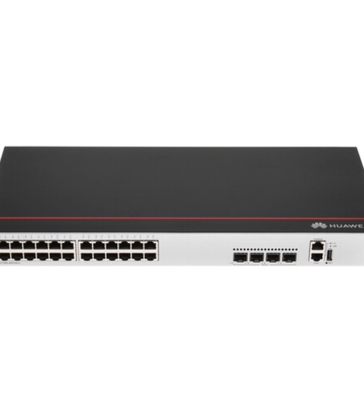 Коммутатор HUAWEI S310-24T4X (L2+, 24*10/100/1000BASE-T ports, 4*10GE SFP+ ports, built-in AC power)