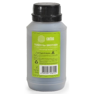Тонер Cactus CS-TbR-100 черный (флакон 100гр) Universal toner для Brother
