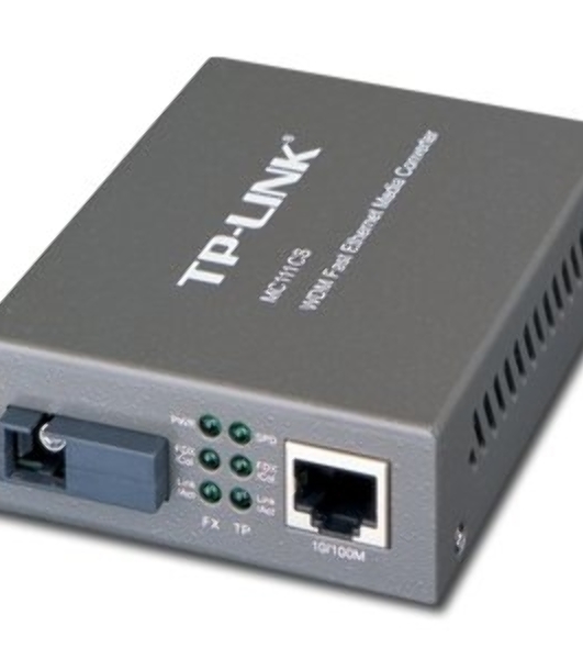 Медиаконвертер TP-Link MC111CS SMB 10/100M RJ45 to 100M single-mode, Full-duplex, up to 20Km