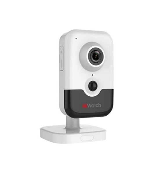 Видеокамера IP Hikvision HiWatch DS-I214(B) 4-4мм цветная корп.:белый/черный