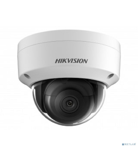 Купольная IP-камера Hikvision 2Мп уличная с EXIR-подсветкой до 30м1/2.8' Progressive Scan CMOS; объектив 6мм; угол обзора 54°; механический ИК-фильтр; 0.028лк@F2.0; сжатие H.265/H.265+/H.264/H.264+/M
