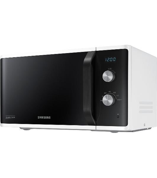 Микроволновая печь Samsung MS23K3614AW белый, 23 л, 800 Вт, переключатели - поворотный механизм