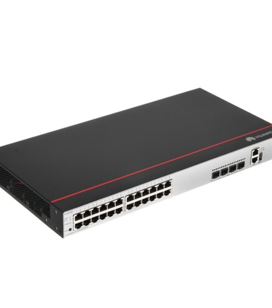 Коммутатор HUAWEI S310-24T4X (L2+, 24*10/100/1000BASE-T ports, 4*10GE SFP+ ports, built-in AC power)