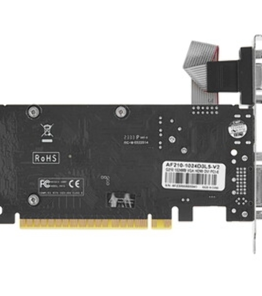 Видеокарта AFOX AF210-1024D3L5-V2 Geforce G210 1Gb DDR3 64BIT, LP Heatsink