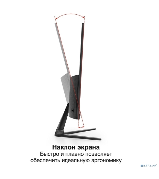 Монитор 21.5' 100 Гц ExeGate ProSmart ER2207 (VA LED Grade A+, FHD, 1920x1080@100Гц, 16:9, 250cd/m2, 3000:1, 178°/178°, 5ms, D-Sub, HDMI, Flicker-free, Low Blue Light, кабель HDMI 1.5м, VESA, регулировка наклона (tilt), черный)