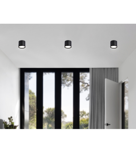 Светильник Ambrella light TN5351 BK черный GX53 D82*70