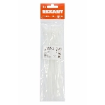 Хомут-стяжкa нeйлонoвая Rexant 200x3,6 мм, белая, упаковка 25 шт., фото2