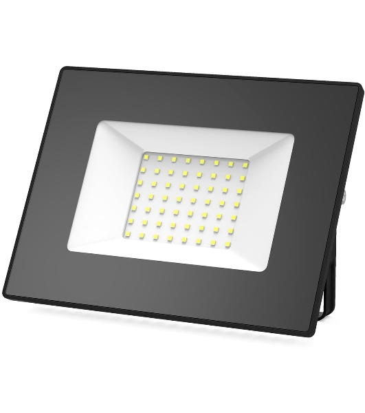 Прожектор светодиодный Elementary 50W 4475lm 4000К 200-240V IP65 черный LED