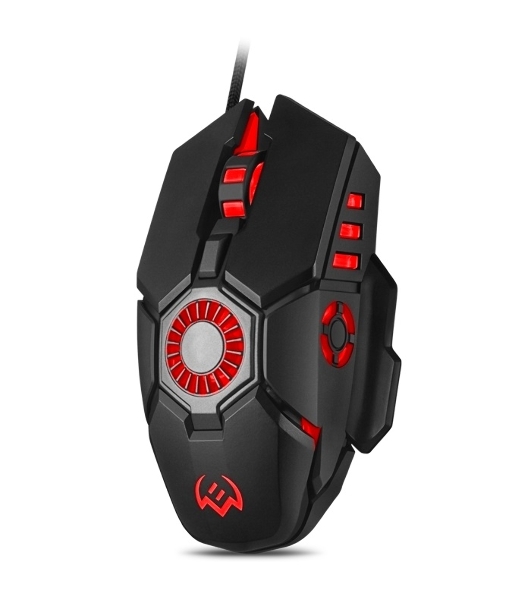 Мышь проводная SVEN RX-G880 черный, 7000 dpi, USB, кнопки - 7