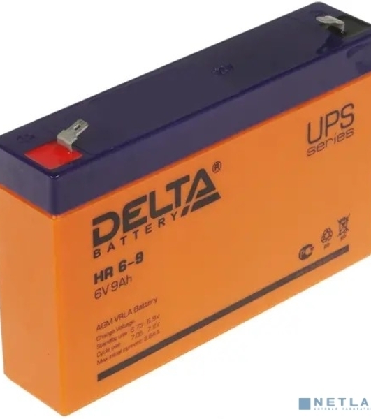 Батарея для ИБП Delta HR 6-9 (634W) (6V, 9Ah)