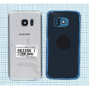 Задняя крышка для Samsung G930F Galaxy S7 серебристый