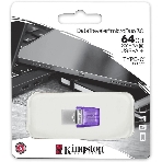 Флешка USB Kingston DataTraveler microDuo 3C (DTDUO3CG3/64Gb), 64Gb, USB 3.2 Gen 1/Type-C, R/W 200/15, фиолетовый, фото6
