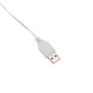 Гирлянда светодиодная Neon-night 'Карамельки' 1.5м 10 LED прозрачный ПВХ питание USB теплый белый