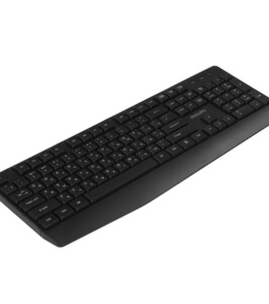 Комплект клавиатура+мышь Philips SPT6337 беспроводной, USB, 1600 DPI, чёрный