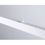 Трековый однофазный подвесной светодиодный светильник Ambrella light GL6782 WH белый LED 24W 3000K 600*22*1025, фото6