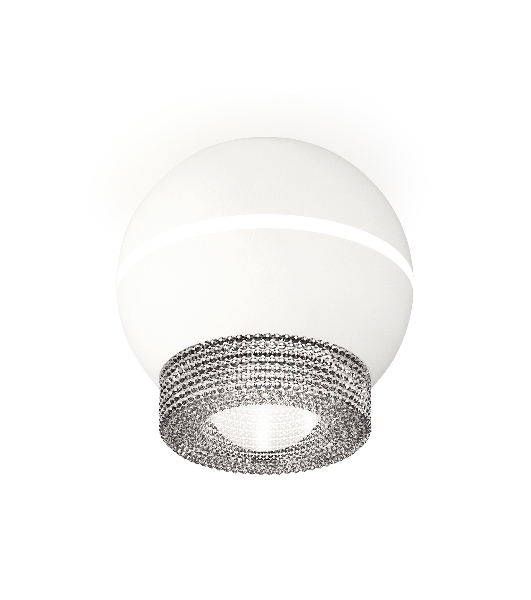 Светильник Ambrella Light XS1101030 SWH/CL белый песок/прозрачный MR16 GU5.3 LED 3W 4200K (C1101, N7191)