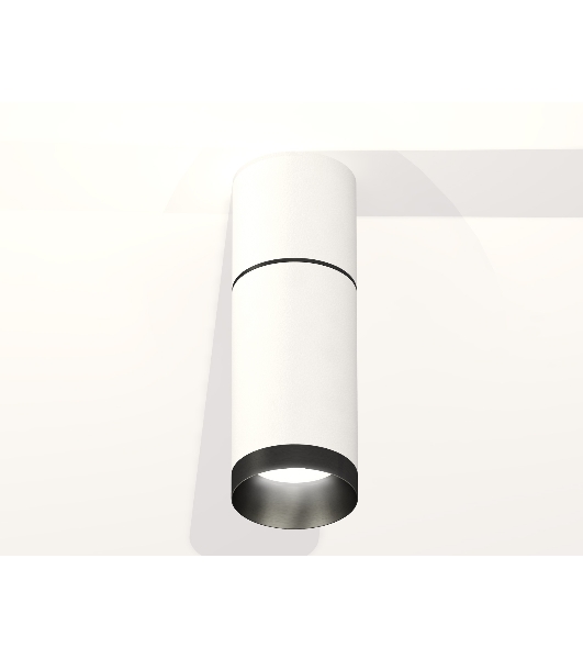 Светильник Ambrella Light XS6322061 SWH/PBK белый песок/черный полированный MR16 GU5.3 (C6301, A2061, C6322, N6131)