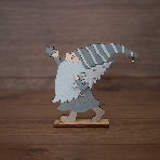 Деревянная фигурка 'Гномик' 17х4х15 см, фото 1