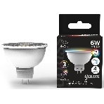 Лампа cветодиодная Gauss Smart MR16 6W GU5.3 RGbW+dim 1/10/100, фото6