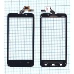 Сенсорное стекло (тачскрин) для ZTE Majesty Z796C, черное, фото4