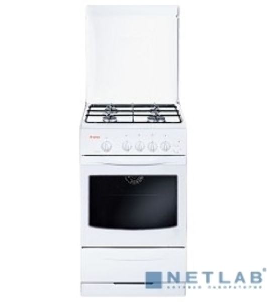 Плита газовая Gefest ПГ 3200-06 белый, конфорок 4 шт, духовка 42 л, 50 см x 85 см x 57 см